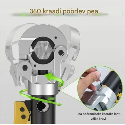 Hüdrauliline toru pressimistööriist 16–32 mm² - Image 5