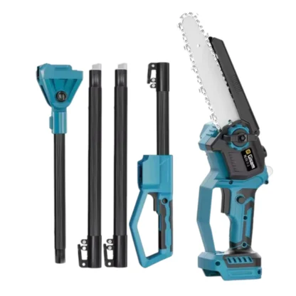 Komplekt akudega, Akukettsaag 20cm ja Teleskoopvarrega (Ei ühildu Makita akudega) - Image 2