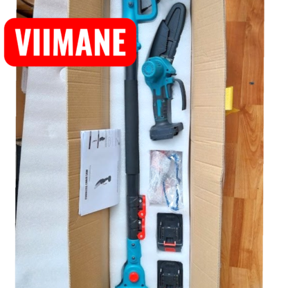 Komplekt akudega, Akukettsaag 20cm ja Teleskoopvarrega (Ei ühildu Makita akudega)