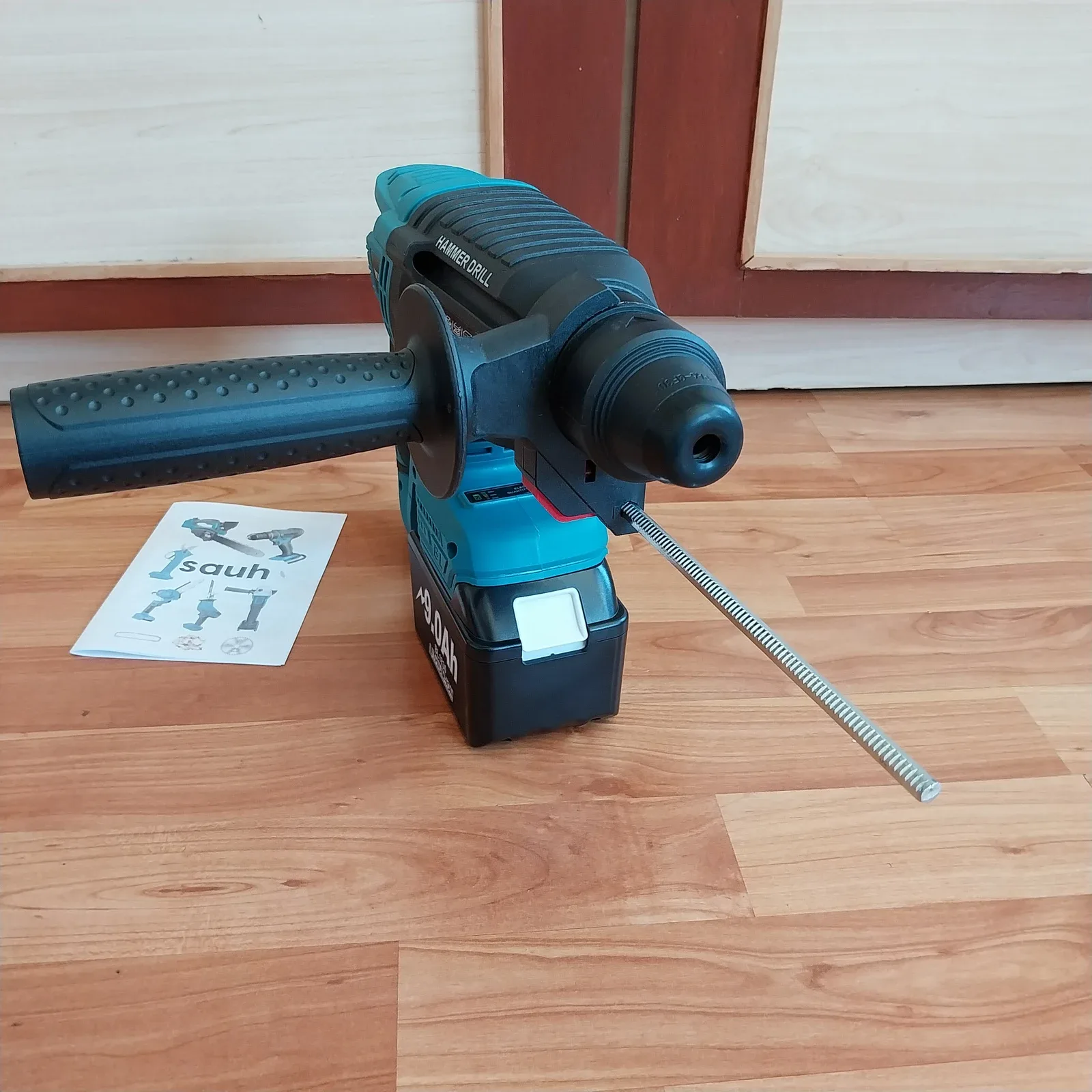 Аккумуляторный перфоратор 18V аналог аккумулятора Makita sauh.ee - с зубилом
