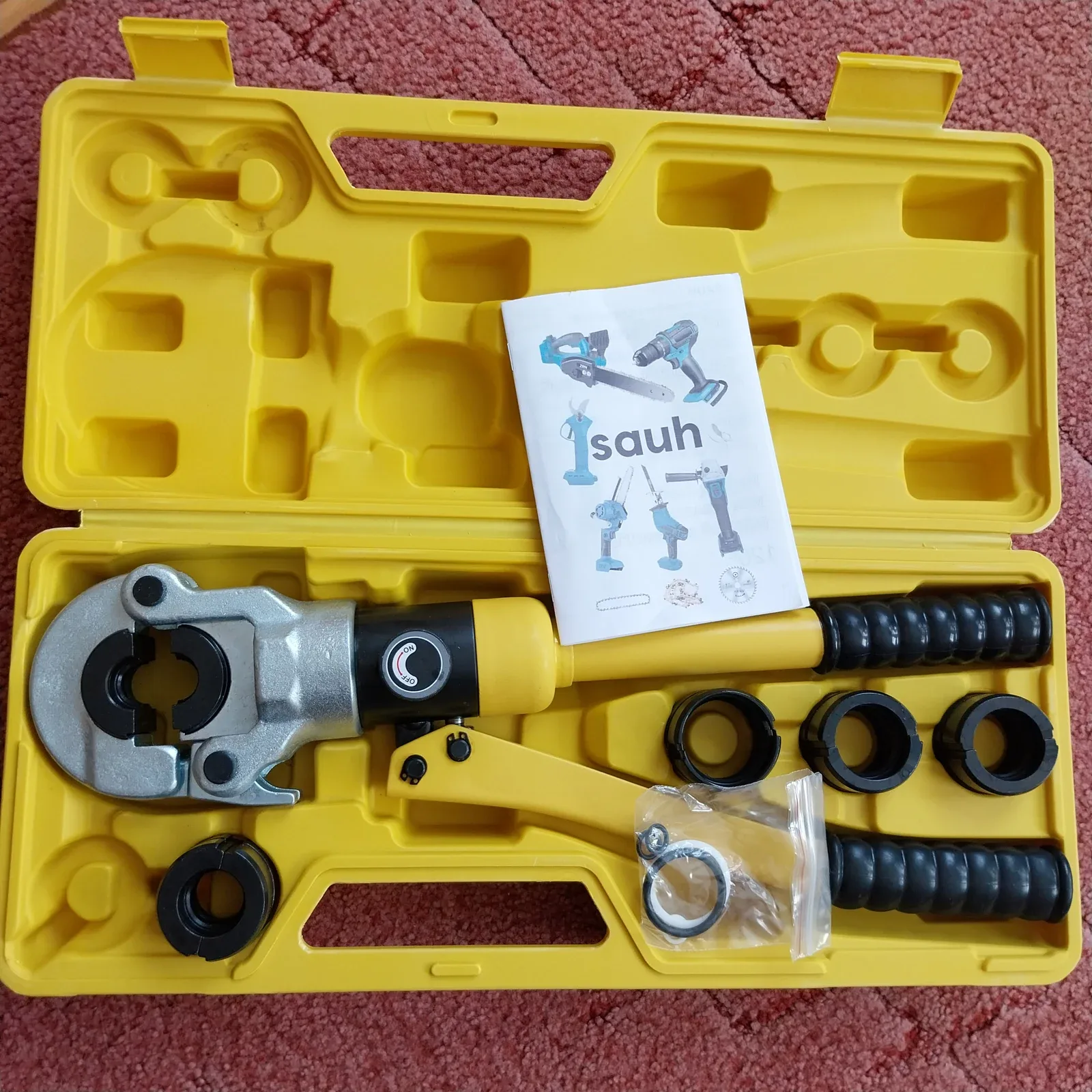 Hüdrauliline torupress 16-32mm sauh.ee - kohvriga