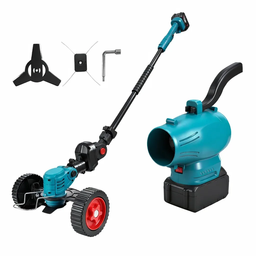 Aku murutrimmer ja lehepuhur 2in1