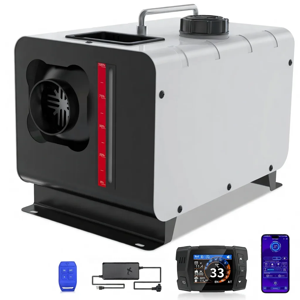Diiselpuhur 8 kW CO-anduriga pult ja 230V adapter - sauh.ee