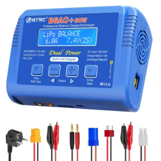 HTRC B6AC+ 80W LiPo akulaadija balansiiriga