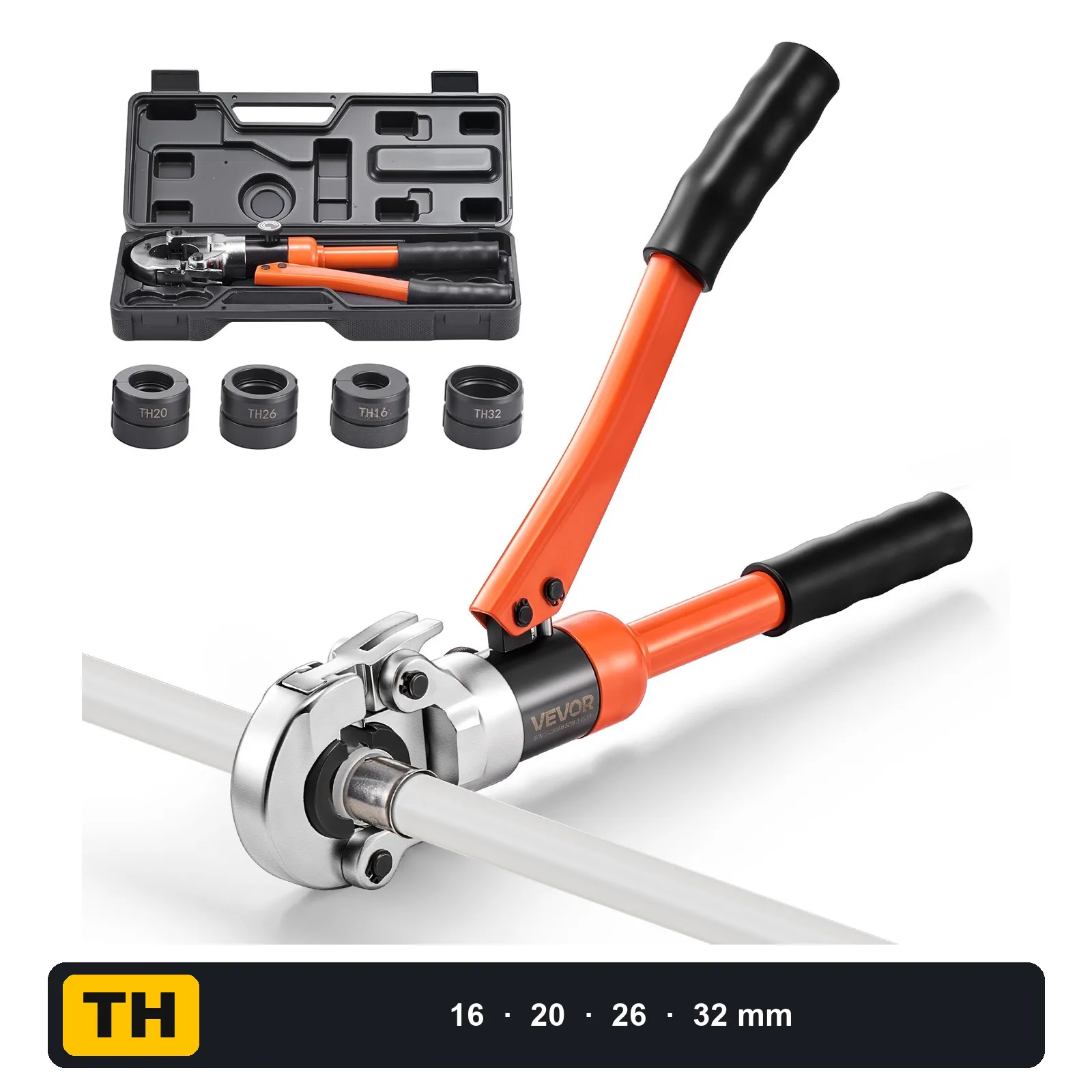 Hüdrauliline torupress TH/U/V 12-32mm - Pilt 2
